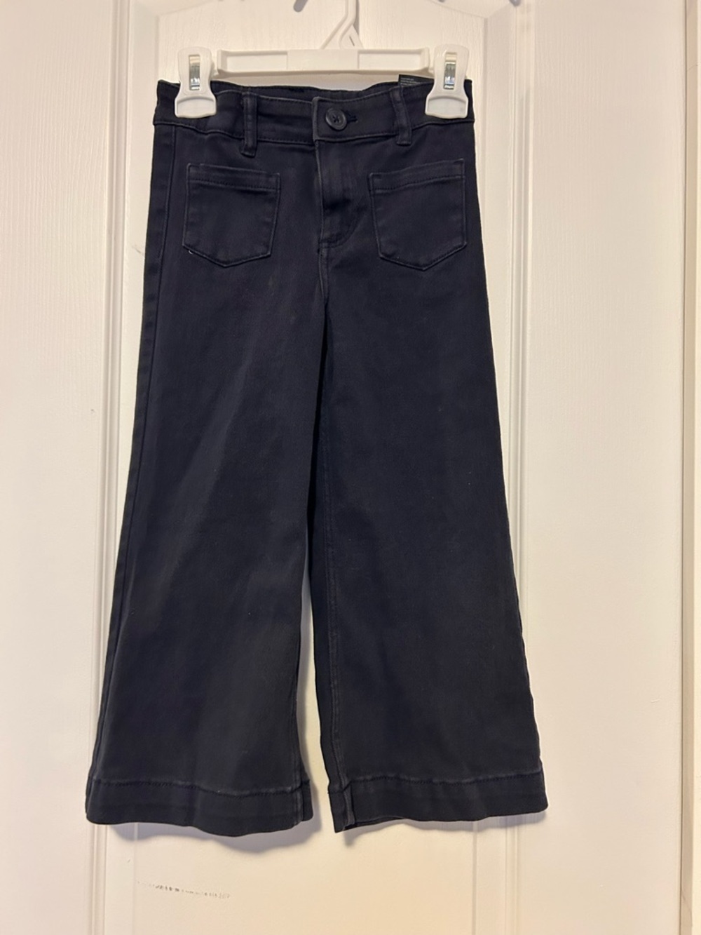 H&M Black Wide-Leg Kids Pants